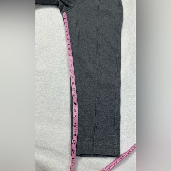 Everlane Gray Tailored Trousers Professional With Elastic Waist Fit Size M - Picture 10 of 15